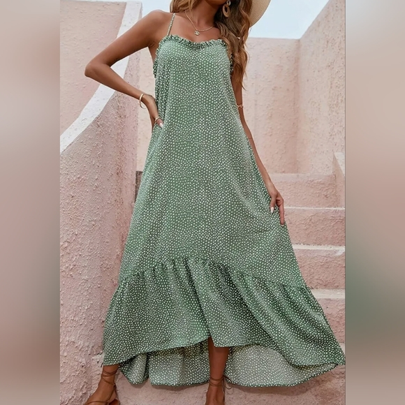 BTFBM Dresses & Skirts - BTFBM Green Dress Size Large NWT